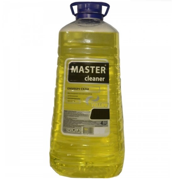 Омивач скла зимовий Мaster cleaner -20 Цитрус 4л MASTER CLEANER 4802665